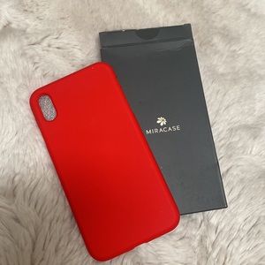 Miracase Liquid Silicone Case Compatible with iPhone Xs Max 6.5 inch (2018)